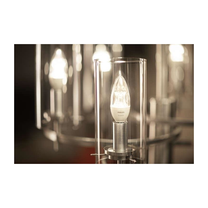 LED Żarówka Philips SCENE SWITCH B38 E14/5,5W/230V 2200K-2700K