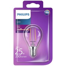 LED Żarówka Philips VINTAGE E14/2W/230V 2700K