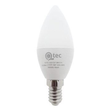 LED Żarówka Qtec C35 E14/5W/230V 2700K