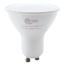 LED Żarówka Qtec GU10/8W/230V 4200K