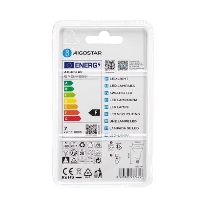 LED Żarówka R50 E14/7W/230V 6500K - Aigostar