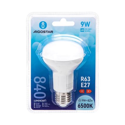 LED Żarówka R63 E27/9W/230V 6500K - Aigostar