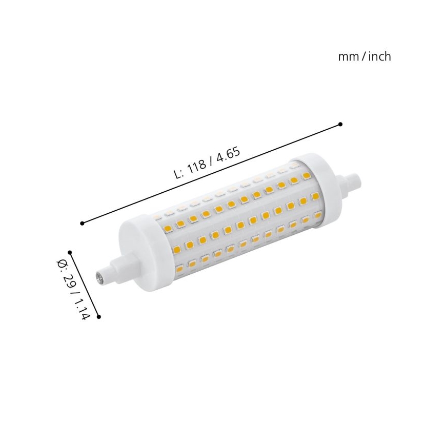 LED Żarówka R7S/9W/230V 2700K 118 mat. - Eglo 11831
