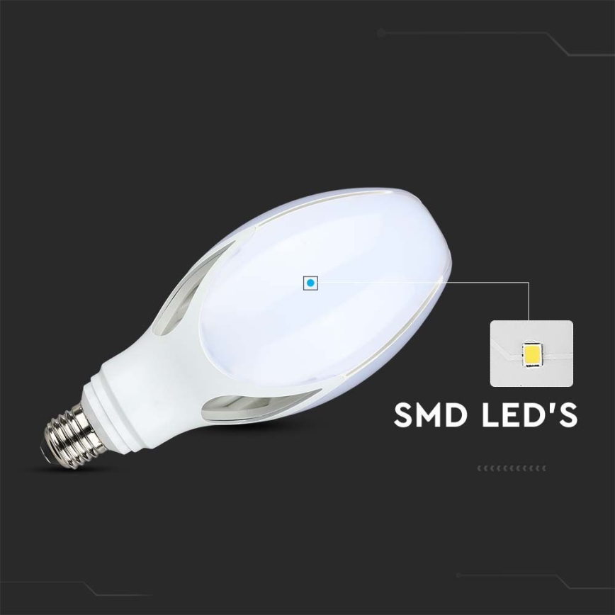 LED Żarówka SAMSUNG CHIP E27/36W/230V 6500K