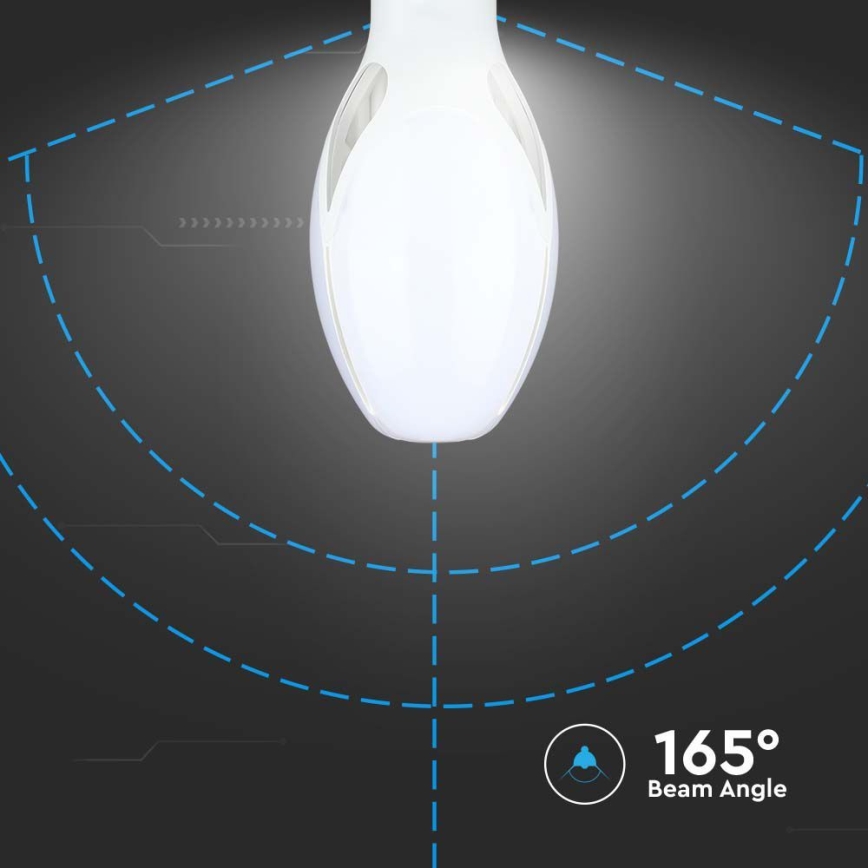 LED Żarówka SAMSUNG CHIP E27/36W/230V 6500K