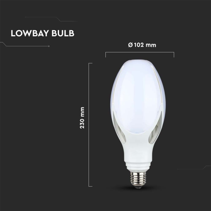 LED Żarówka SAMSUNG CHIP E27/36W/230V 6500K