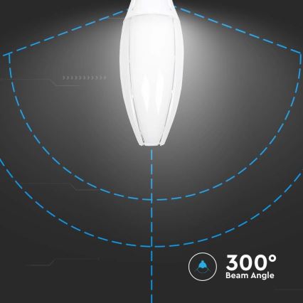 LED Żarówka SAMSUNG CHIP E40/60W/230V 4000K