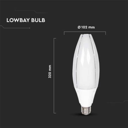 LED Żarówka SAMSUNG CHIP E40/60W/230V 4000K