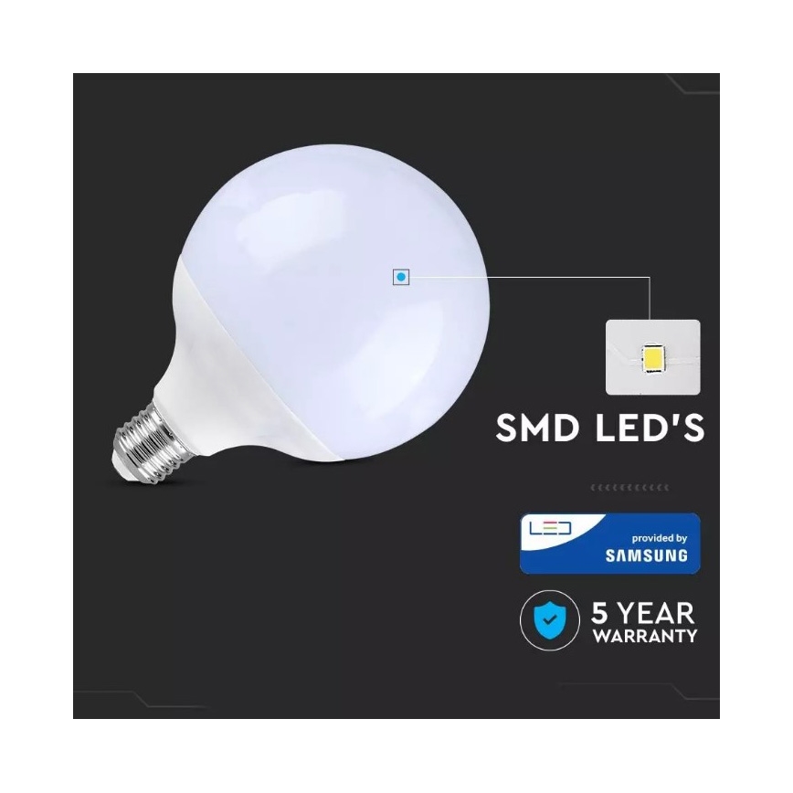 LED Żarówka SAMSUNG CHIP G120 E27/18W/230V 6400K