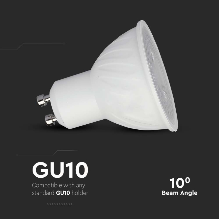 LED Żarówka SAMSUNG CHIP GU10/6W/230V 3000K