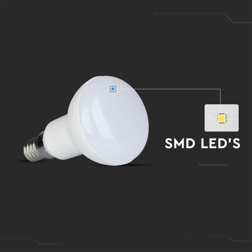LED Żarówka SAMSUNG CHIP R50 E14/4,8W/230V 3000K