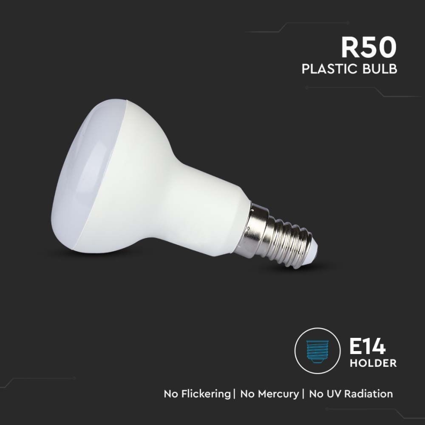 LED Żarówka SAMSUNG CHIP R50 E14/4,8W/230V 3000K