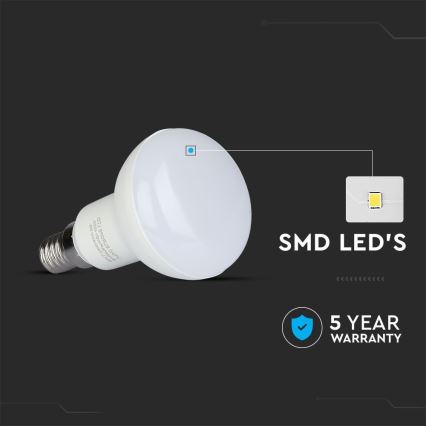 LED Żarówka SAMSUNG CHIP R50 E14/4,8W/230V 6500K