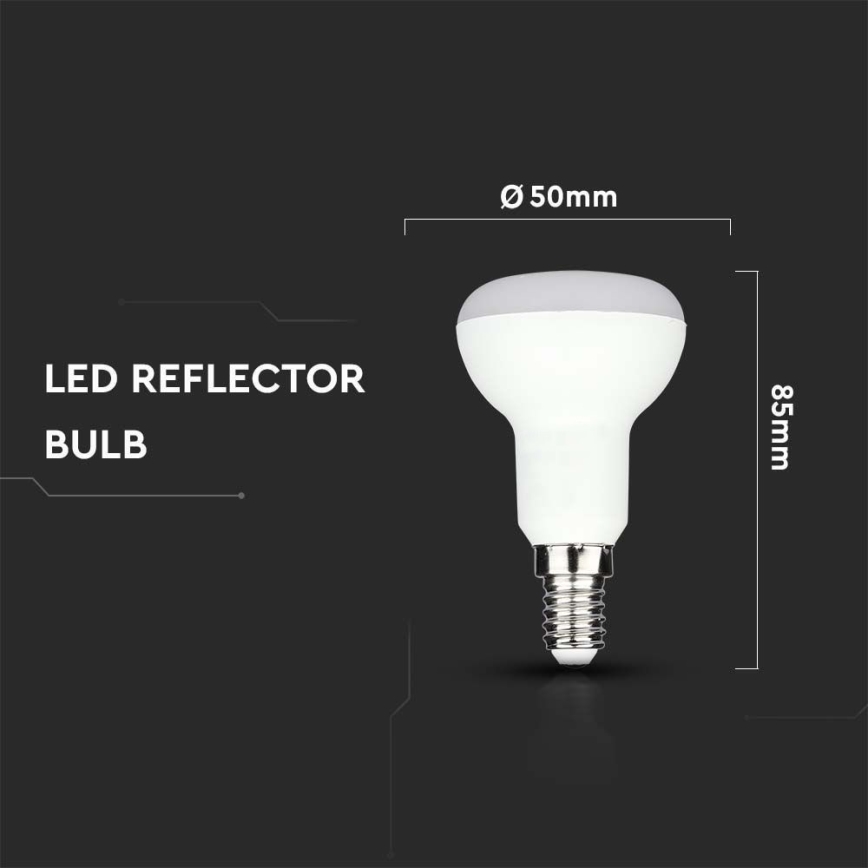 LED Żarówka SAMSUNG CHIP R50 E14/4,8W/230V 6500K
