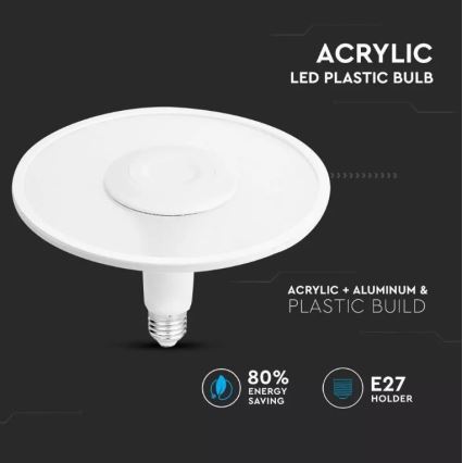 LED Żarówka SAMSUNG CHIP UFO E27/11W/230V 120° 3000K