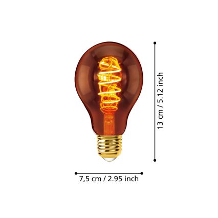 LED Żarówka ściemnialna A75 E27/4W/230V 2000K - Eglo 110089