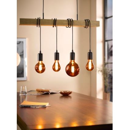 LED Żarówka ściemnialna A75 E27/4W/230V 2000K - Eglo 11881