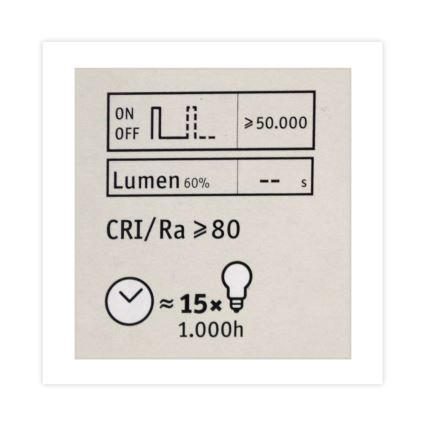 LED Żarówka ściemnialna CLASSIC G125 E27/4,5W/230V 2600K - Paulmann 28742