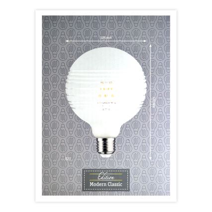 LED Żarówka ściemnialna CLASSIC G125 E27/4,5W/230V 2600K - Paulmann 28744