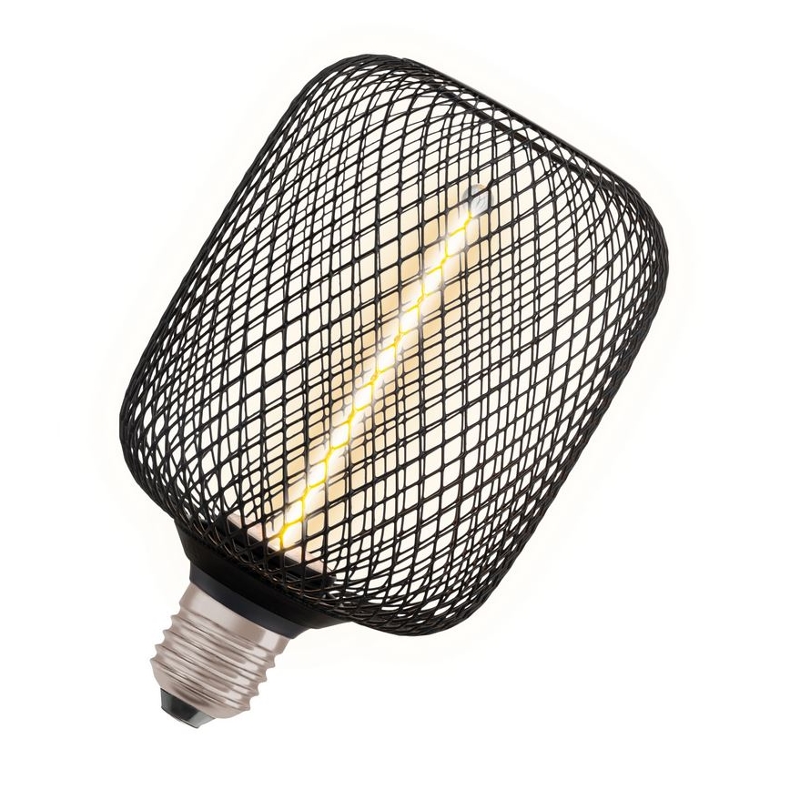 LED Żarówka ściemnialna DECOR FILAMENT E27/3,5W/230V 1800K czarna - Osram