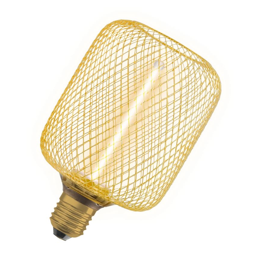 LED Żarówka ściemnialna DECOR FILAMENT E27/3,5W/230V 1800K złota - Osram
