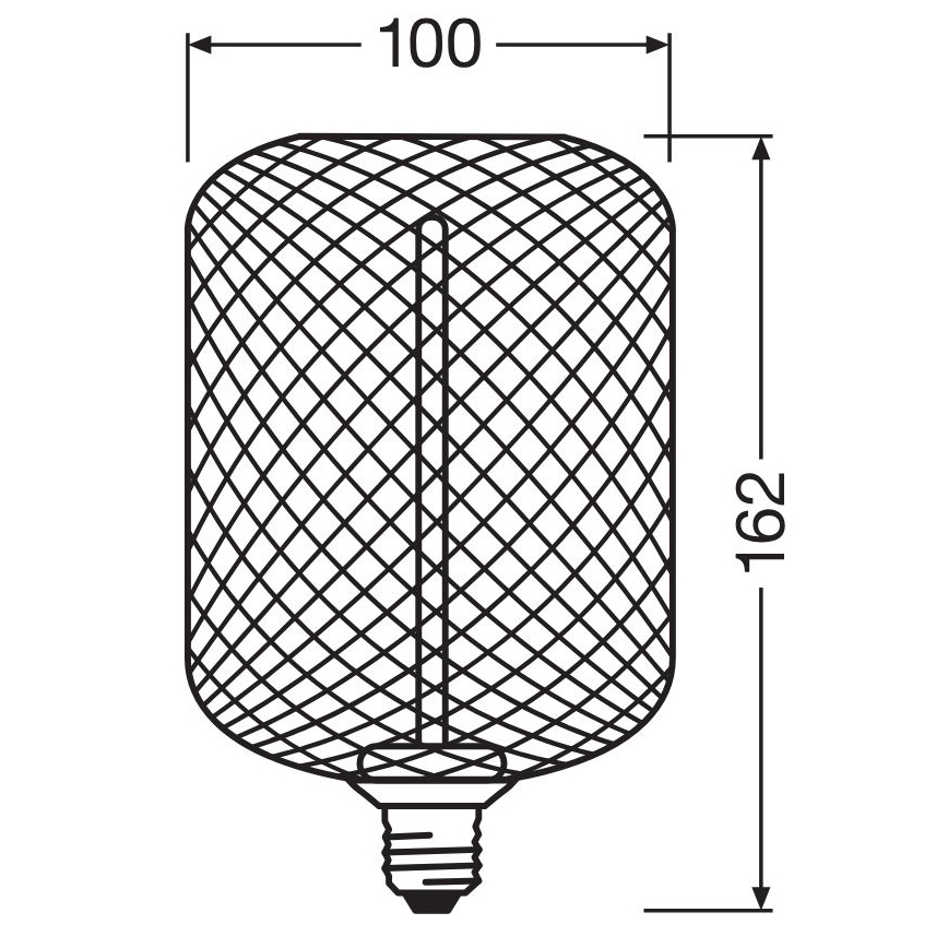 LED Żarówka ściemnialna DECOR FILAMENT E27/3,5W/230V 1800K złota - Osram