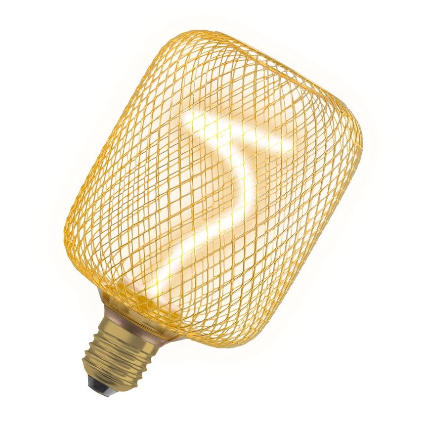 LED Żarówka ściemnialna DECOR FILAMENT E27/3,5W/230V 1800K złota - Osram