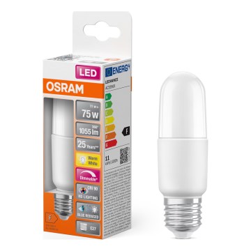 LED Żarówka ściemnialna E27/11W/230V 2700K CRI 90 - Osram