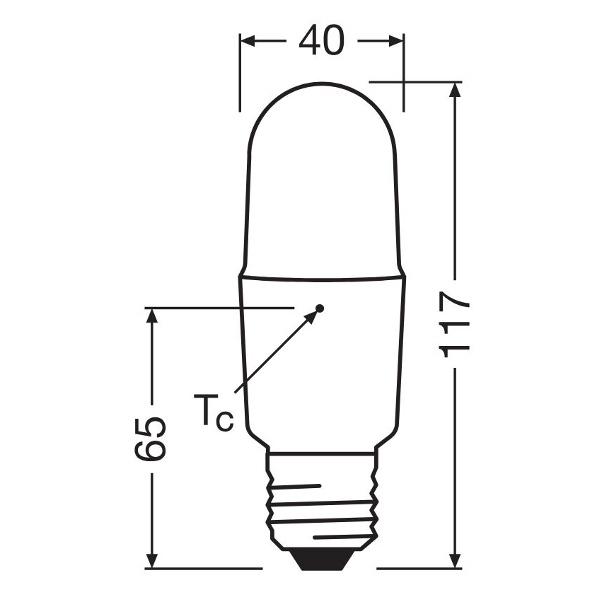 LED Żarówka ściemnialna E27/11W/230V 6500K CRI 90 - Osram