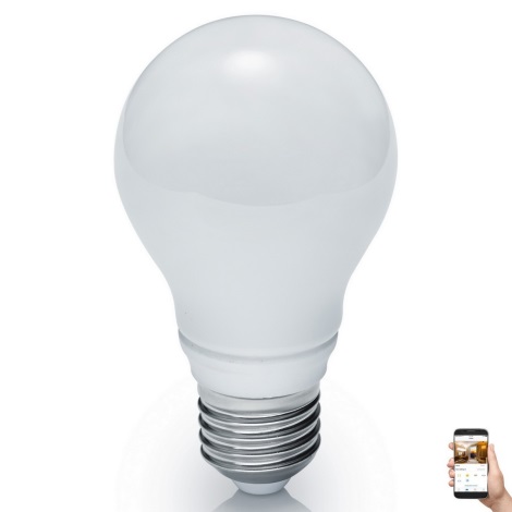 LED Żarówka ściemnialna E27/8,5W/230V 3000-6500K Wi-Fi - Reality