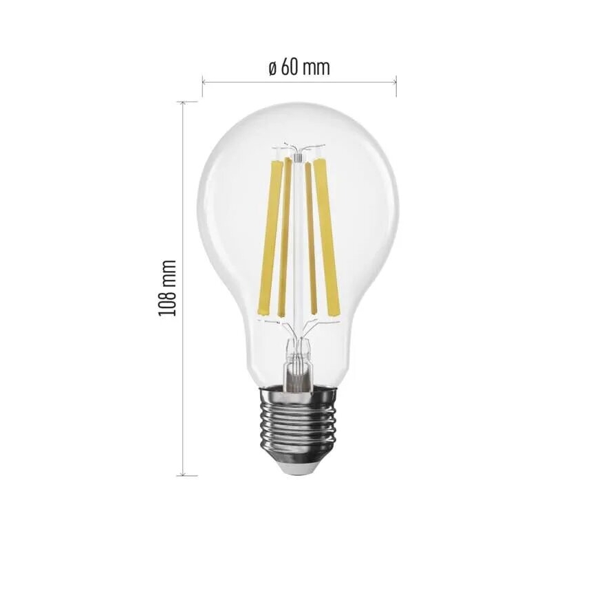 LED Żarówka ściemnialna FILAMENT A60 E27/11W/230V 4000K