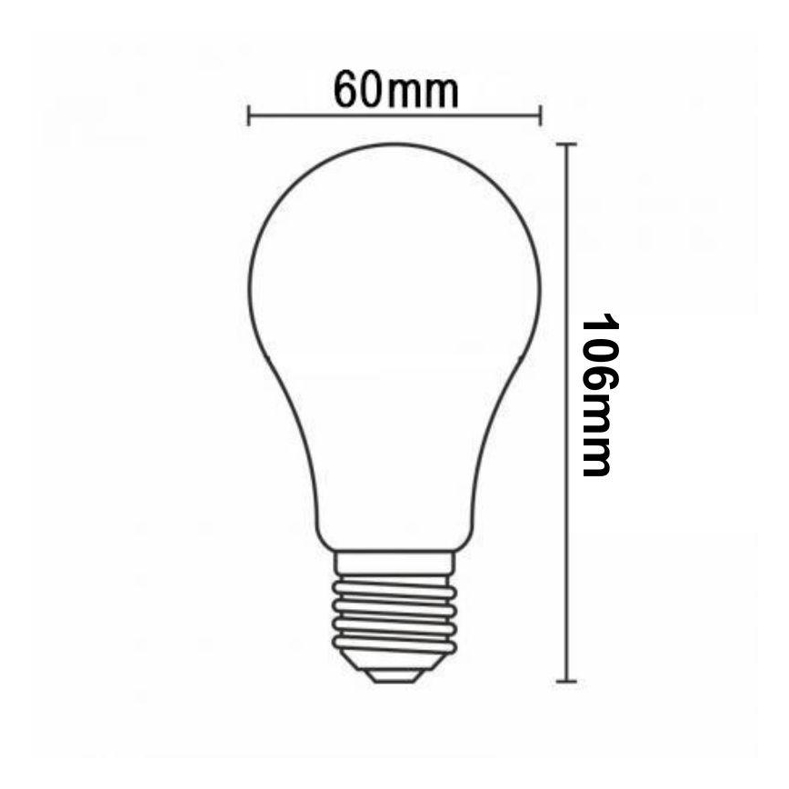 LED Żarówka ściemnialna FILAMENT A60 E27/11W/230V 4000K