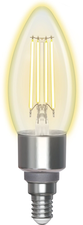 LED Żarówka ściemnialna FILAMENT C35 E14/4,5W/230V 2700-6500K Wi-Fi - Aigostar