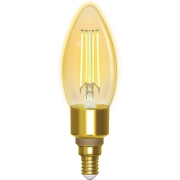 LED Żarówka ściemnialna FILAMENT C35 E14/4,5W/230V 2700-6500K Wi-Fi - Aigostar
