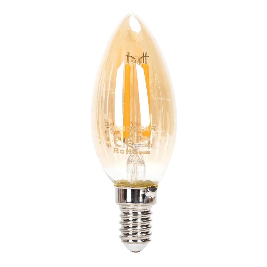 LED Żarówka ściemnialna FILAMENT C35 E14/4W/230V 2200K - Aigostar