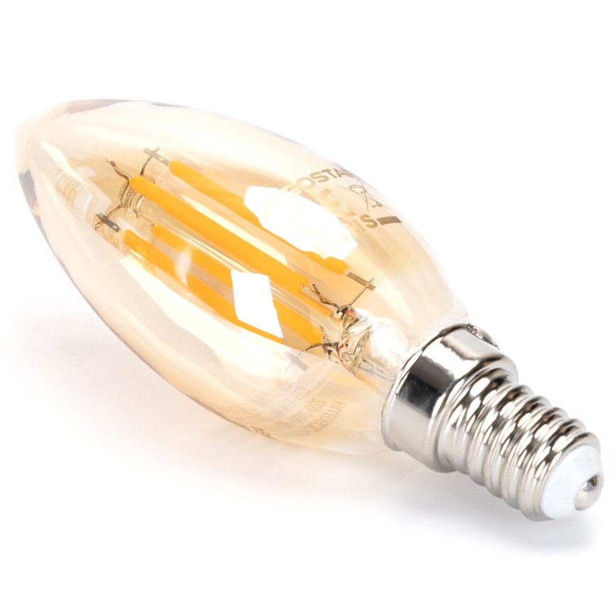 LED Żarówka ściemnialna FILAMENT C35 E14/4W/230V 2200K - Aigostar