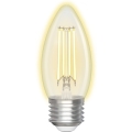 LED Żarówka ściemnialna FILAMENT C35 E27/4,5W/230V 2700-6500K Wi-Fi - Aigostar