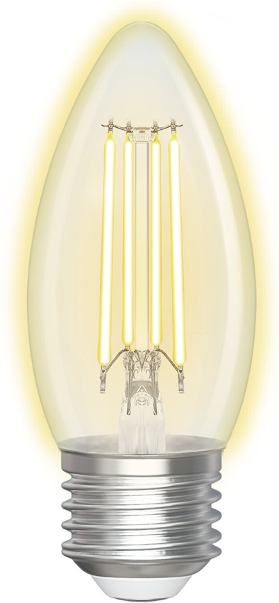 LED Żarówka ściemnialna FILAMENT C35 E27/4,5W/230V 2700-6500K Wi-Fi - Aigostar