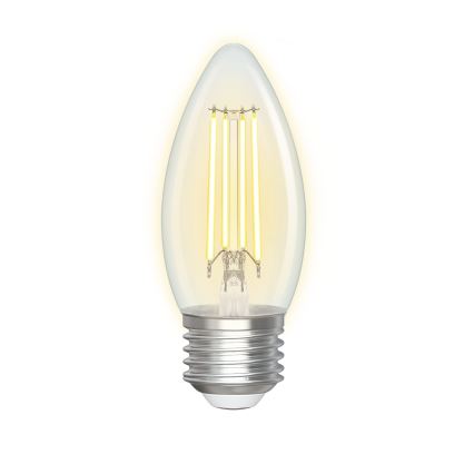 LED Żarówka ściemnialna FILAMENT C35 E27/4,5W/230V 2700-6500K Wi-Fi - Aigostar