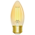 LED Żarówka ściemnialna FILAMENT C35 E27/4,5W/230V 2700-6500K Wi-Fi - Aigostar