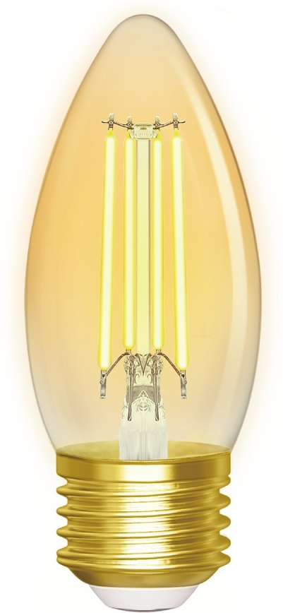 LED Żarówka ściemnialna FILAMENT C35 E27/4,5W/230V 2700-6500K Wi-Fi - Aigostar