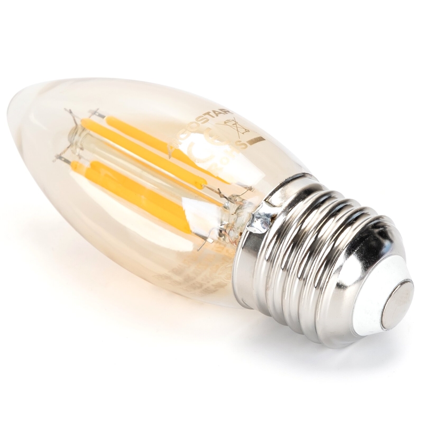 LED Żarówka ściemnialna FILAMENT C35 E27/4W/230V 2200K - Aigostar