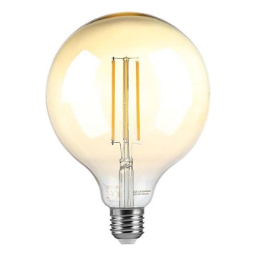 LED Żarówka ściemnialna FILAMENT G125 E27/8W/230V 2200K