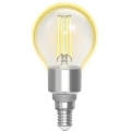 LED Żarówka ściemnialna FILAMENT G45 E14/4,5W/230V 2700-6500K Wi-Fi - Aigostar