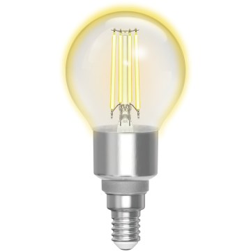 LED Żarówka ściemnialna FILAMENT G45 E14/4,5W/230V 2700-6500K Wi-Fi - Aigostar