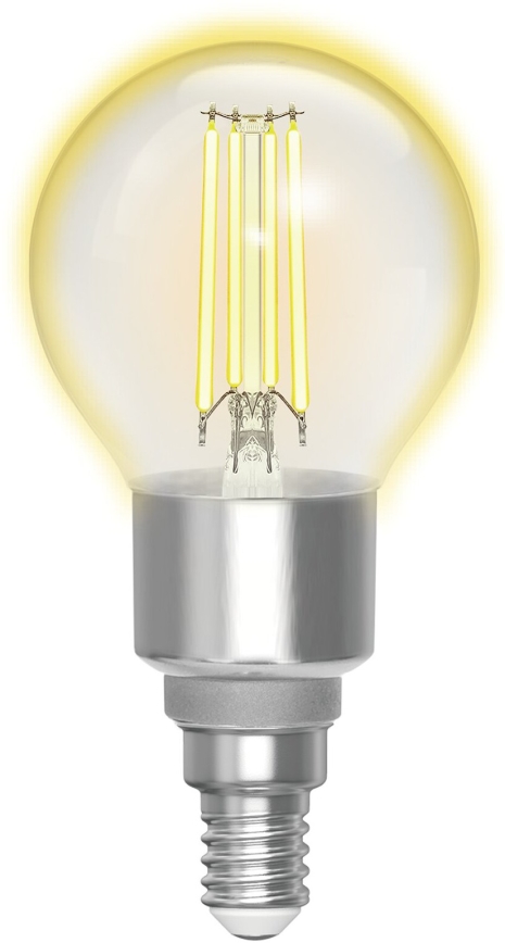 LED Żarówka ściemnialna FILAMENT G45 E14/4,5W/230V 2700-6500K Wi-Fi - Aigostar
