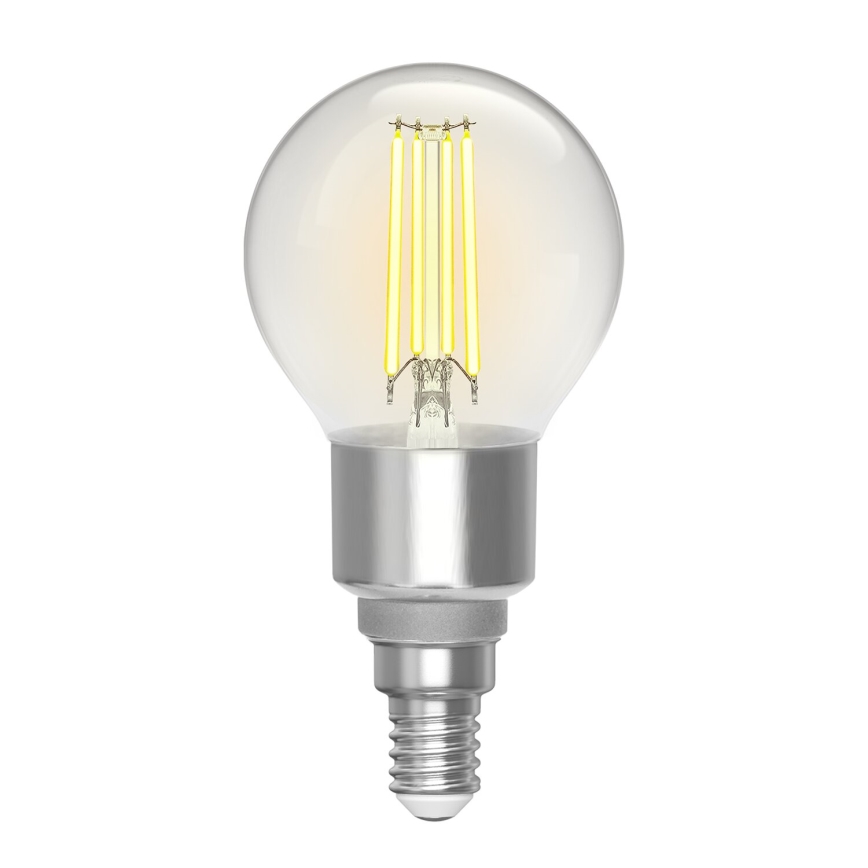 LED Żarówka ściemnialna FILAMENT G45 E14/4,5W/230V 2700-6500K Wi-Fi - Aigostar
