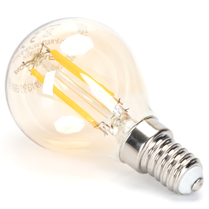 LED Żarówka ściemnialna FILAMENT G45 E14/4W/230V 2200K - Aigostar