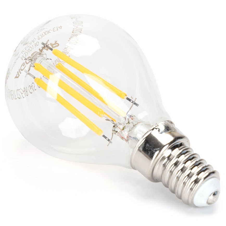LED Żarówka ściemnialna FILAMENT G45 E14/4W/230V 2700K - Aigostar