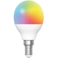 LED Żarówka ściemnialna FILAMENT G45 E14/6,5W/230V 2700-6500K Wi-Fi - Aigostar